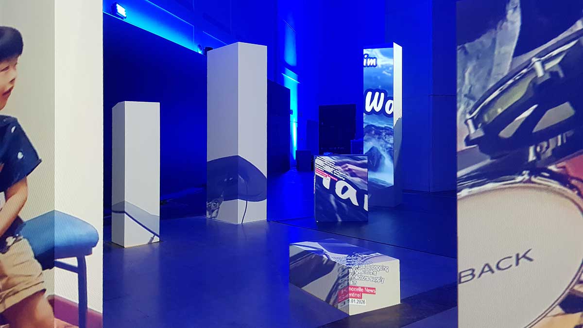 10.000 Moving Cities - Same but Different, Cidade da Cultura, Museo Centro Gaiás, Santiago de Compostela, Spanin