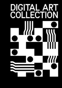 Black cover with white text: Digital Art Collection