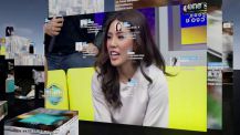 Interview in Bangkok inside a VR application