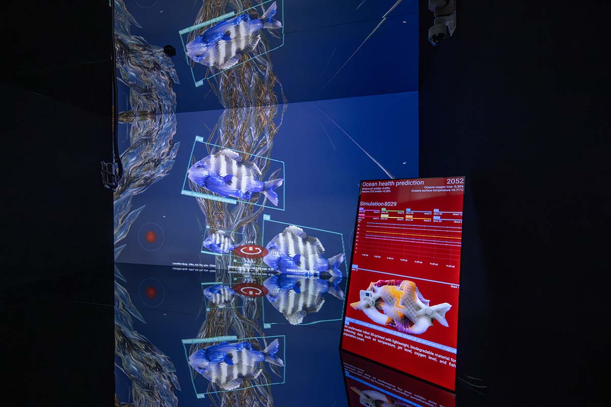 YANTO – yaw and not tip over, CODES & CANOPIES: Art Beyond the Age of Algorithms, Suzhou MoCA, China